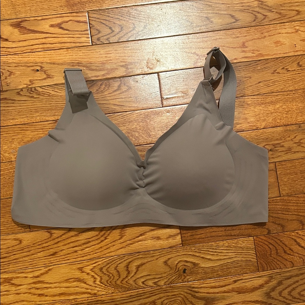 Amazon Taupe Seamless Wireless Support Bra